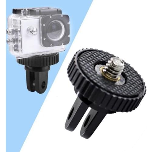 1PC For Gopro Accessories Mini Tripod Adapter Monopod Mount For GoPro Hero 8 7 6 5 4 3 Camera Action Sport For XIAOYI YI