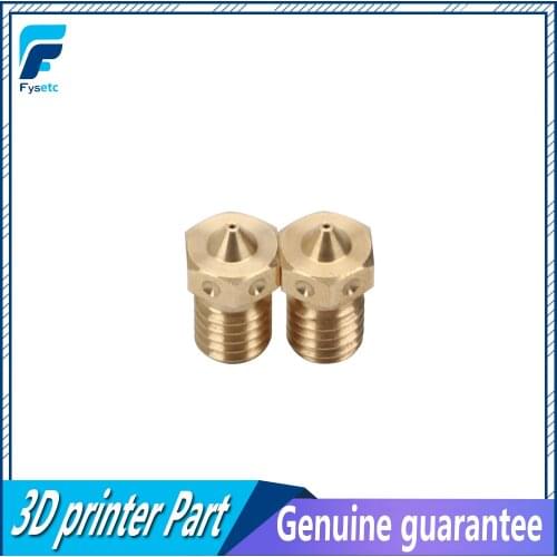 2pcs Top Quality 3D Printer Nozzle V6 Nozzles For 3D Printers Hotend 3D Nozzle E3D Nozzles Titan J-head Extruder 1.75mm Fila