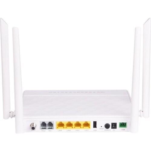 BT711XR Dual Band WIFI XPON Gpon ONU FTTH Network 4GE 2VOI 2.4G 5G CATV Router SCAPC Equipment free shipping