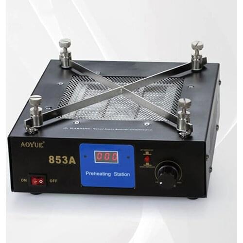110V/220V Infrared Digital Preheating Station Table Rework Station Soldering Station IR Preheating Heating Disk Area 130*130 mm
