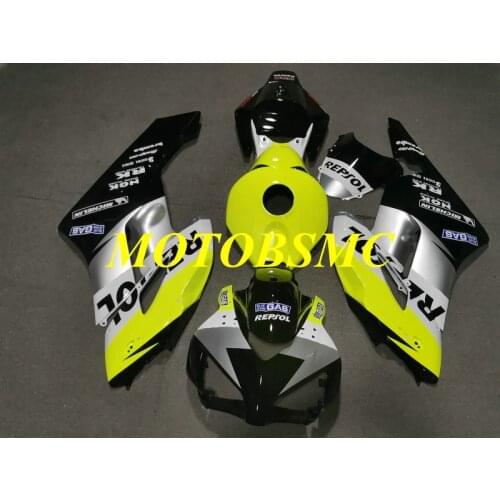 Injection mold Fairing kit for CBR1000RR 04 05 CBR 1000 RR CBR 100RR 2004 2005 Green silver Fairings bodywork+gifts HA51