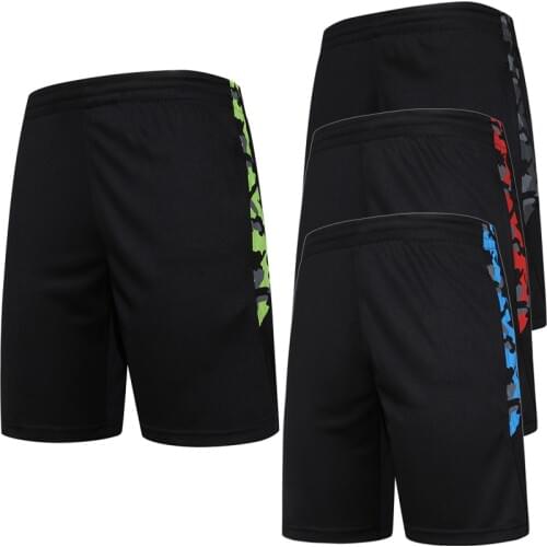 2016 New Summer Quick Dry Mens Soccer Shorts Sports Training Shorts Men Running Shorts With Zipper Pocket Men Jogging Shorts