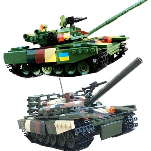 New Xingbao Miltary Bricks Series 2 Styles Russian T64 And T72 Tracked Main Battle Tanks Building Blocks Bricks WW2 Toys Gifts