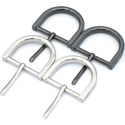 Pin Buckle Belt Buckle Purse Strap Buckle Single Prong Buckle Strap Adjuster for webbing Center Bar Buckle for webbing 25mm 4pcs