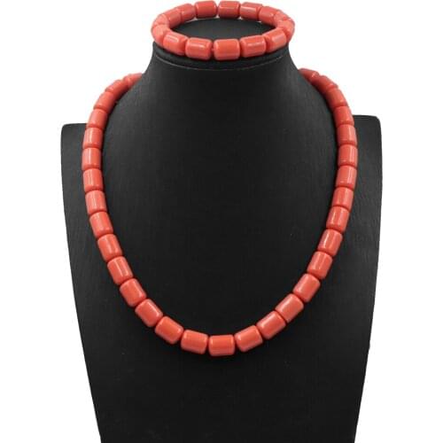 Luxury Dubai Jewelry Set Bridal Nigerian Wedding Women African Beads Jewelry Set Bracelet Necklace Costume New Design Gifts B242