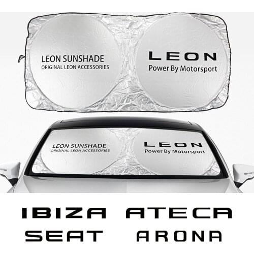 Car Windshield Sunshades Cover For Seat Leon Ibiza Ateca Arona Cordoba Toledo Altea Alhambra Arosa Exeo Mii Car Accessories