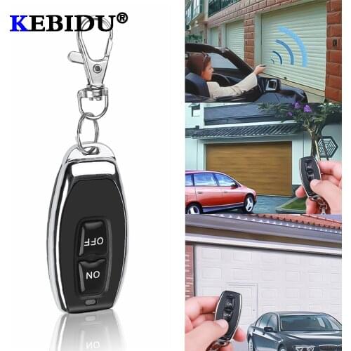 KEBIDU 433Mhz Universal Remote Control Switch RF For AC 85V 110V 220V 1CH Relay Receiver Module 433 Mhz Wireless Remote Controls