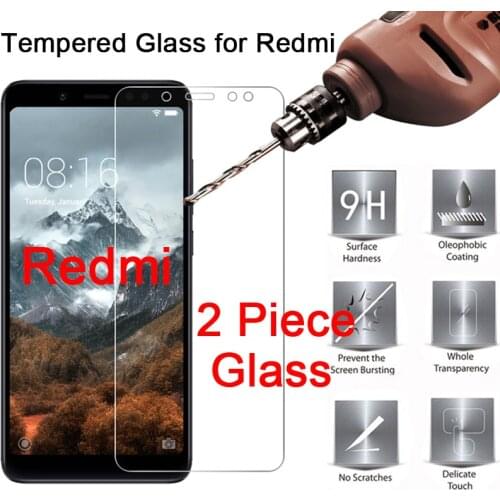 2pcs Hard 9H Screen Protector Tempered Glass for Xiaomi Redmi 4X 4A 4 Pro 3X 3S 3 2 Glass Protective Glass Film for Redmi S2 Go