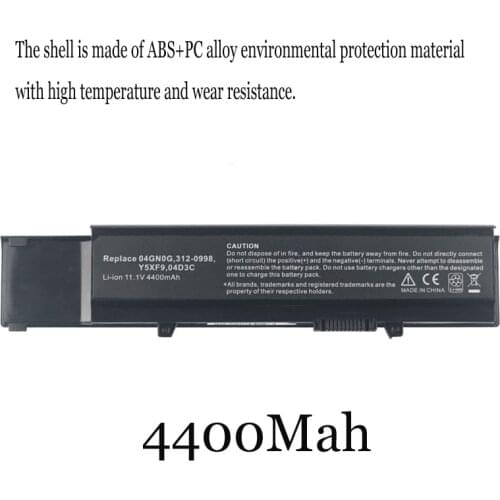 1PC New Laptop Battery Internal For Dell V3400 v3500 v3700 P09S 7FJ92 TY3P4