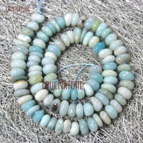 10Pcs 15.5inch Discount Slice Loose Beads Amazonite Loose Beads Outlet BE13486
