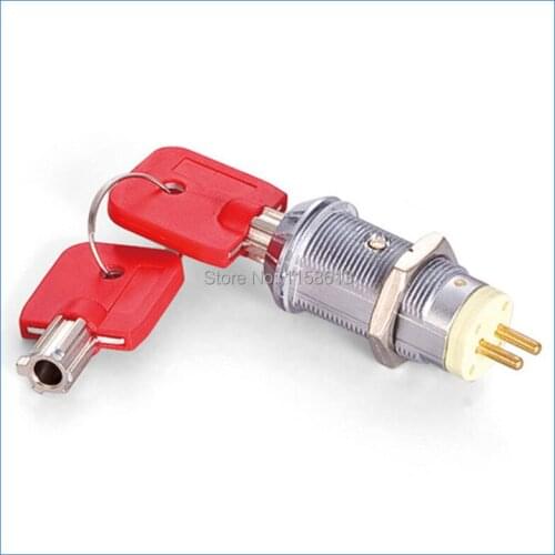 10 pieces 32mm widely used keyed differently tubular electric cabinet door switch lock