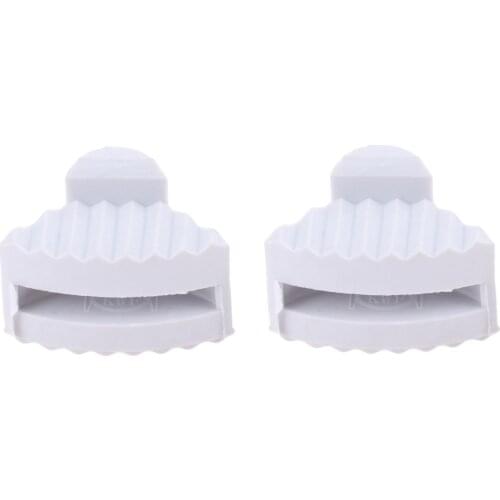 2Pcs Industrial Sewing Machine Rubber Mounts Synchronous Four Corner Pads Sump/Oil Pan Rubber Corner Mounts Cushions