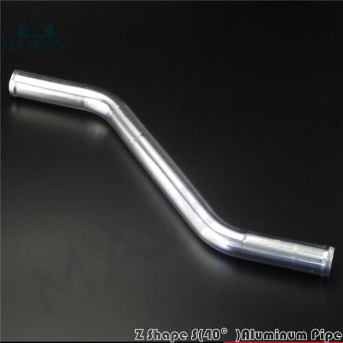 38mm 1.5" inch Z Shape S Shape Aluminum Turbo Intercooler Pipe Piping Tubing