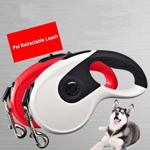 5M/8M Premium Durable Dog Leash Automatic Retractable Dog Leash Large Dog Lead Extending Walking Leads Traction Rope Belt Leash