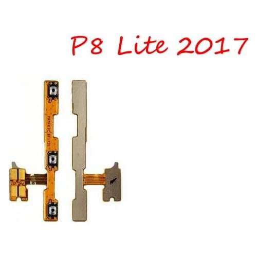 50PCS Power ON OFF Mute Switch Control Key Volume Button Flex Cable For HuaWei P10 P20 P30 P40 lite Plus Pro