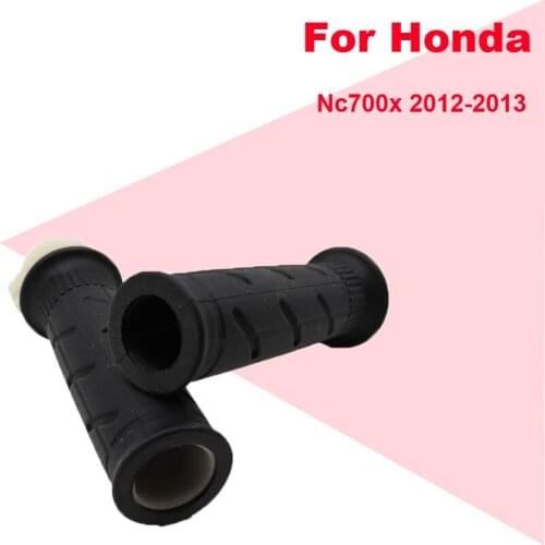 For Honda Nc700x 2012-2013 Motorcycle Refitting Accessories Anti Skid Handlebar Rubber Handle High Quality Aluminum, PVC