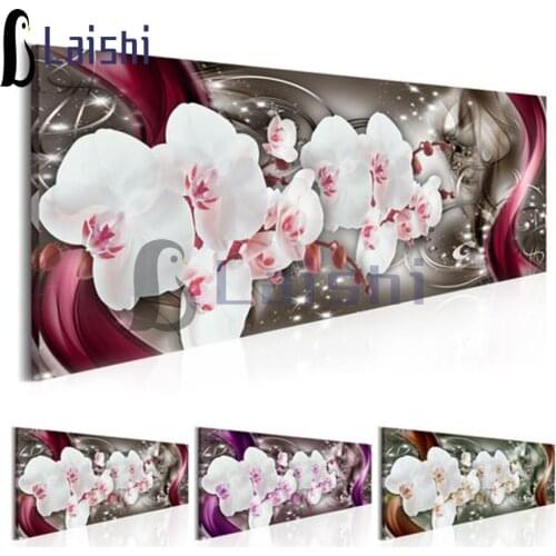 Diamond embroidery Large-size decorative painting, magnolia flower diamond mosaic diamond painting full square round rhinestone