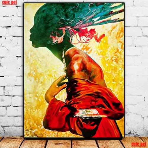 DIY Diamond Painting African woman art abstract Kits Full square Drill 6D Embroidery Cross Stitch Mosaic rhinestone Decoration