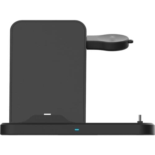 Watch Wireless Charger For-Samsung -Galaxy Watch 3 Watch Active 1/2 Phone Earbuds Charging Dock Smart Watch 3In1 Charger W3JD