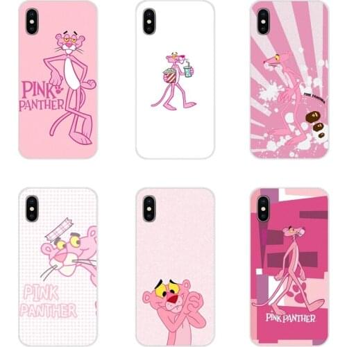 For Xiaomi Redmi Note 3 4 5 6 7 8 Pro Mi Max Mix 2 3 2S Pocophone F1 Accessories Phone Cases Covers Korea Pink Panther