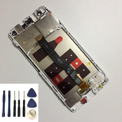 For Huawei Nova CAZ-AL10 CAN-L01 / L11 / L02 / L12 / L03 / L13 Touch Screen + LCD Display Module Assembly With Frame +Free Tools