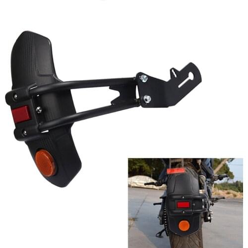 For KAWASAKI NINJA250 NINJA300 NINJA400 Z400 ZR-7S Motorcycle Rear Fender Mudguard Mudflap Back Splash Guard Protector