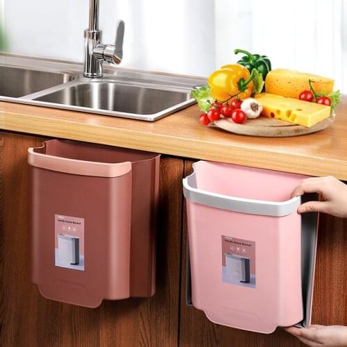Saving kitchen folding garbage can car recycling bin kitchen garbage can garbage can garbage can garbage can kitchen garbage can