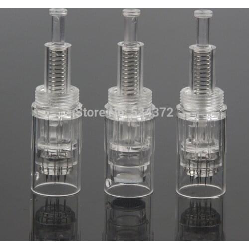 9Pin For Derma pen Needles Cartridge Electric Auto Micro Needles tips 10pcs Srew