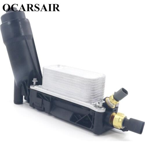 Oil Filter Adapter Housing Assembly for Chrysler Dodge Jeep 3.6L V6 2011 2012 2013 Engine 5149062AA 68057473AB