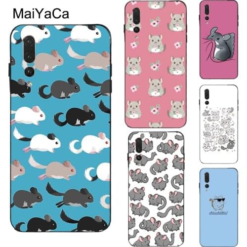 MaiYaCa Cute Cartoon Chinchilla Case For Huawei Honor 7A Pro 7C 8A 8C 8S 8X 9X 9 10 Lite 20 Pro 10i Y6 Y7 Y9 2019 Nova 5T