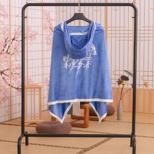 Anime The Promised Neverland Cosplay Costumes Ray Norman Emma Cosplay Cloak Halloween Carnival Party Yakusoku no Neverland Cloak