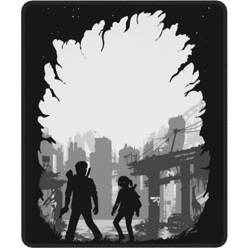 The Last Of Us Limbo Gaming Mouse Pad Ellie Joel Game Lockedge Soft Mat Rubber PC Table Decoration Cover
