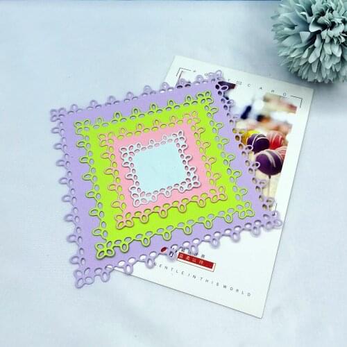 Cutting Dies Metal Die Cutters For Scrapbooking Garland Combination Embossing And Cutting Templates Crafts Stencil Molds DIY