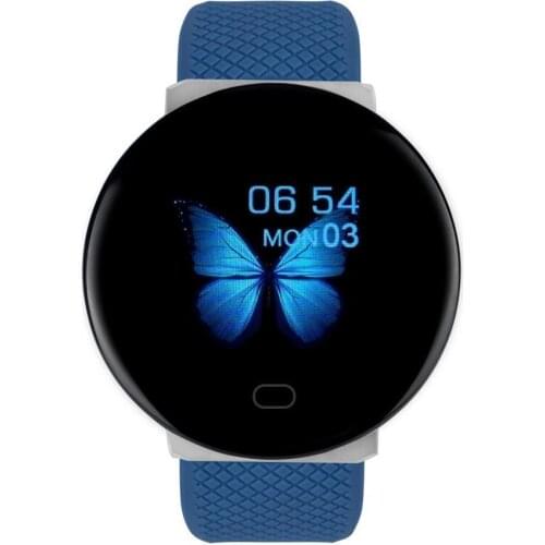 D19 IP67 Waterproof Bluetooth Heart Rate Monitoring Sports Smart Watch Bracelet Wearable Devices