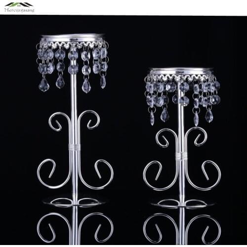 Tall Foot Glass Candlestick Candle Holders Reception For Wedding Lamp Place The Crystal Ball Crafts Portavelas Candelabra 08801