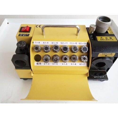 Diameter 3~13 mm Drill Bit Sharpener Grinder 100-130 Angle Grinding Machine