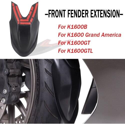NEW Motorcycle Front Mudguard Fender Extender Extension For BMW K1600GT K1600GTL K1600B K1600 Grand America accessorie 2016 2017