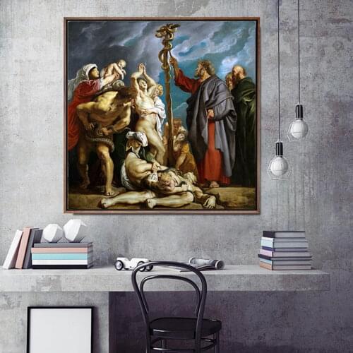 Home Decoration Print Canvas Art Wall Pictures Poster Canvas Printings Paintings German Peter Paul Rubens 2 Figure Paintings