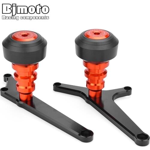 Motorcycle Frame Slider Crash Pad Falling Protector For FOR RC390 RC 390 2014 2015 2016 2017 Engine Guard Cover Left Right