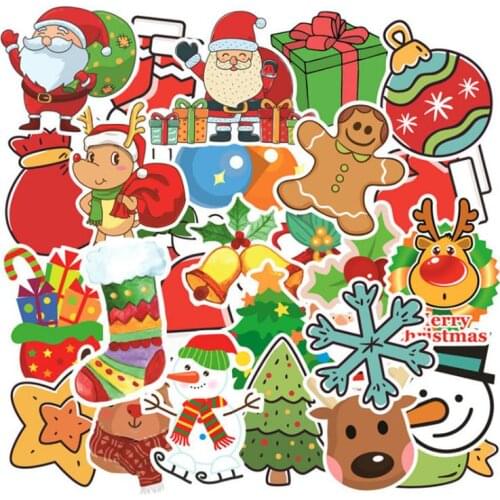 101 pcs Christmas present Graffiti Waterproof Skateboard Travel Suitcase Phone Laptop Luggage Stickers Cute Kids Girl Toys
