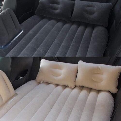 Car Travel Bed Car Bed Air Bed Inflatable Mattress Bed for Car Back Seat Mattress Multifunctional Sofa Pillow Outdoor Camping