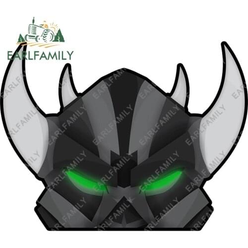 EARLFAMILY 13cm x 10cm Anime Peek Car Sticker for Kamen Rider Cartoon Decal Window Laptop RV JDM VAN Vinyl Car Wrap