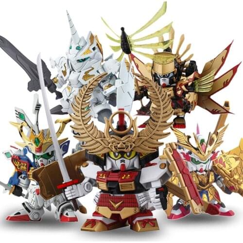 Bandai Assembled Model SDBB BB Warrior Q Version Figure Warrior Knight Fighting Legend Warring States Small Gundam