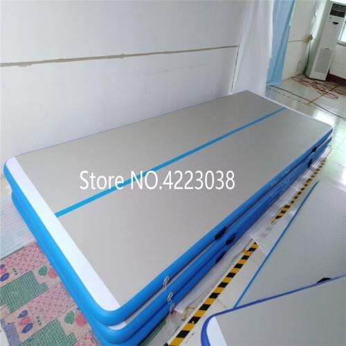 Free Shipping Air Track Tumbling Gymnastic/Yoga/Taekwondo/Water Floating/Camping Foldable Training Anti-slip Mat with Pump