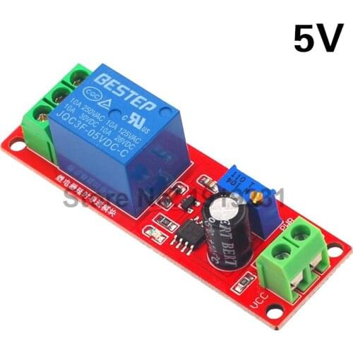 DC 5V Time Delay Relay NE555 Time Relay Shield Timing Relay Timer Control Switch Car Relays Pulse Generation Duty Cycle