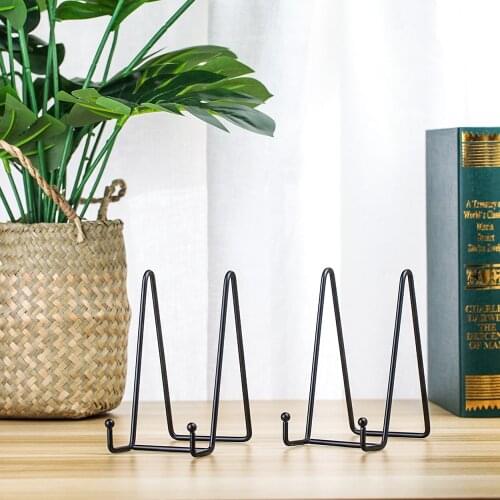 Decorative plate stand Holder Picture Frame stand Easel Display stand coook book