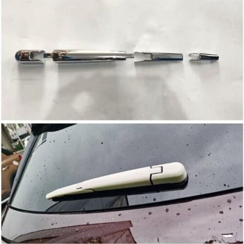 For Buick Envision S 2020 Car Rear Window Rain Wiper Trim Cover ABS Car Styling Decoration Auto Accessories