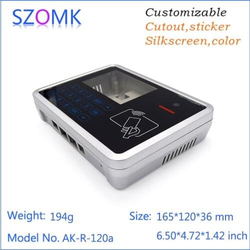 4 pcs, 165*120*36mm quality abs plastic enclosure for electronics project szomk hot sales RFID plastic box for pcb control box