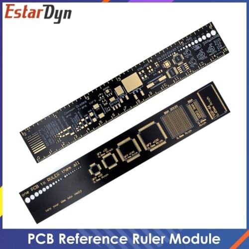 I72 PCB Ruler 15cm For Electronic Engineers For Geeks Makers For Fans PCB Reference Ruler PCB Packaging Units v2 - 6