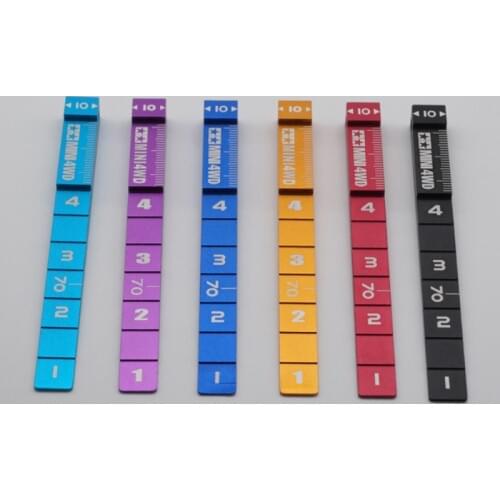 MINI 4WD self-made tamiya tools setting rulers for test the length width height of car